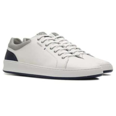 Imagem de Sapatenis Freeway Couro Masculino - Off white