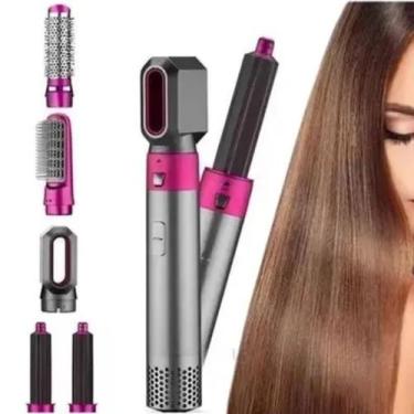 Imagem de Escova Modeladora 5 Em 1 Secagem Rápida Eficiente - GBG STORE