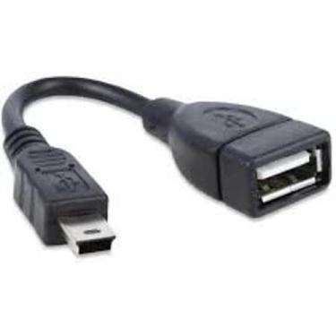 Imagem de Cabo Otg V3 Mini Usb Adap Pendrive Som Automotivo Tablet - WS