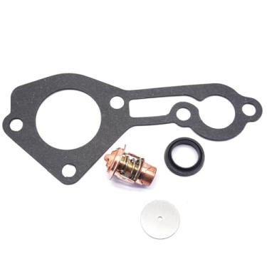 Imagem de Kit de termostato marítimo de 50°C (122°F) compatível com motores de popa Mercury Mariner de 70 a 125 HP. Substitui os modelos 18-3569 e 803061T1.
