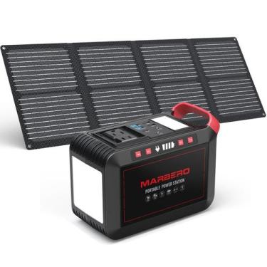 Imagem de Gerador solar MARBERO M823 237Wh 300W com painel de 60W