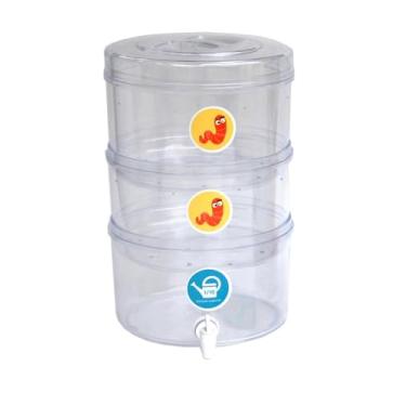 Imagem de Composteira Ecopedagógica 12L