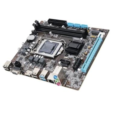 Imagem de Zopsc Placa-mãe para jogos H110 LGA 1151 ATX Desktop Placa-mãe para 6ª 7ª 8ª geração 14nm CPU com 2X DDR4 M.2 NVMe NGFF 6GB s PCIe Slots