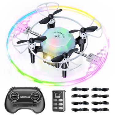 Imagem de Drones para crianças, quadricóptero mini drone RC 2025 com rotação de 360 graus, voo surround de 90 graus, 8, 9, 10, 11, 12 anos, brinquedos ideais para presente para meninos e meninas