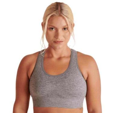 Imagem de Top Nadador de Alta Compressão Lupo Sport 71851-001, Cinza mescla, M