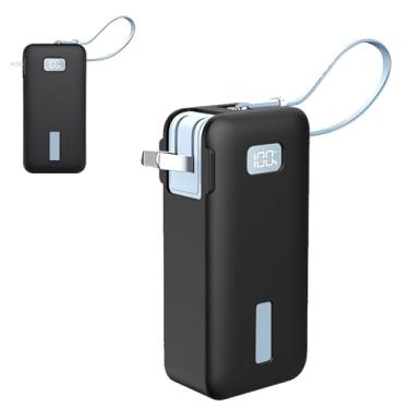 Imagem de Capa para carregador portátil Anker 3 em 1, capa protetora KONXISA de silicone macio, leve, resistente a quedas e poeira, preta