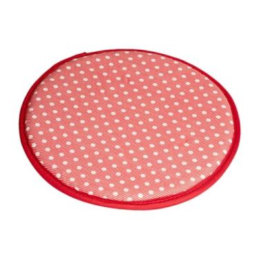 Imagem de Bothyi Almofada de assento portátil e compacta para o chão, ideal para atividades ao ar livre, cerimônia do chá, jardim e sala de estar, Vermelho