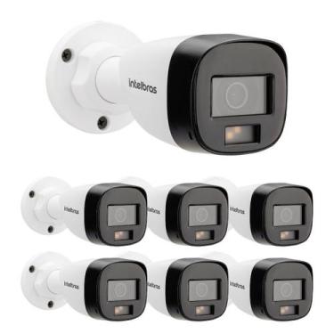 Imagem de Kit 7 Câmera Multi HD 1 Megapixel 20m VHD 1120 B FULL COLOR Intelbras