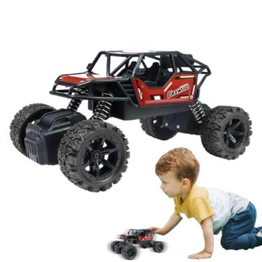 Imagem de Caminhões de Brinquedo para Meninos - Brinquedo de Camião Todo-o-Terreno com Retrocesso,Modelo de Offroad para Crianças | para Festa de Aniversário Casa Viagem Escola Jardim de