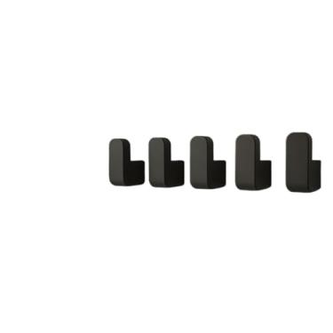 Imagem de Kit Suportes Retangulares com Fita Dupla Face para Pendurar Panos de Prato e Toalhas - 6x3 cm, Suporta 1kg, Sem Furos, Removível (1)