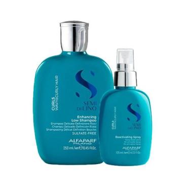 Imagem de Kit Alfaparf SDL Curls - Shampoo 250ml + Spray 125ml - ALFAPARF MILANO