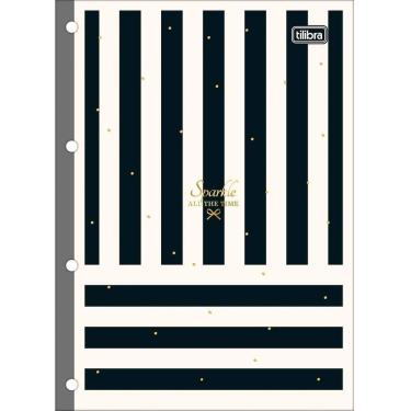 Imagem de Refil Tiliflex para Caderno Argolado Universitário West Village 80 Folhas Tilibra 4687