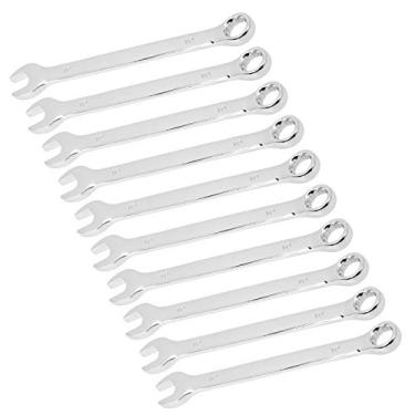 Imagem de Naroote Conjunto de Chave de Catraca, Desempenho Eficiente de Uso Duplo para Trabalhadores Industriais, 10mm, Aço Cromo Vanádio, 10 Peças