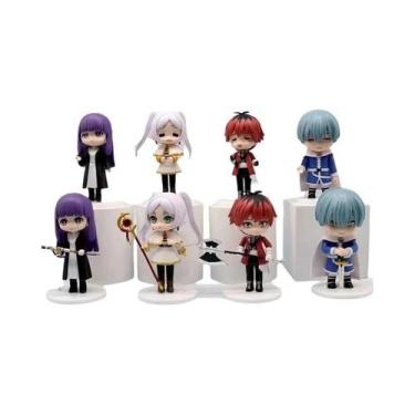 Imagem de Conjunto De 8 Figuras De Ação De 10CM De Sousou No Frieren, Modelo De 