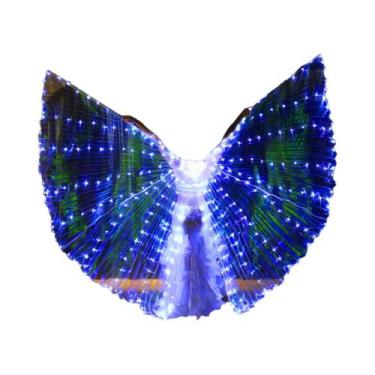 Imagem de Asas de Borboleta LED com Bastões Telescópicos - Asas Isis para Fantas