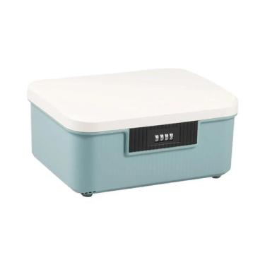 Imagem de Cofre Digital Portátil De Plástico Para Armazenamento De Dinheiro E Jo