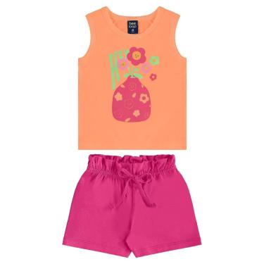 Imagem de Conjunto Regata Florezinhas Short Bee Loop-Feminino