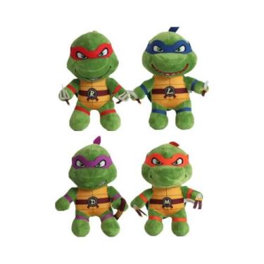Imagem de Bonecos De Pelúcia De 25cm Das Tartarugas Ninja Teenage Mutant, Donate