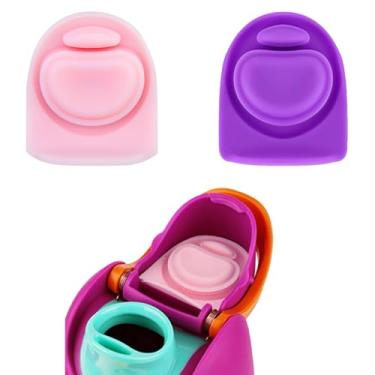 Imagem de ZONBBEE 2 peças de vedação de borracha de substituição compatíveis com Owala FreeSip 680.4 g 947.2 g, tampa de inserção de tampa de garrafa de água, peças de vedação de silicone para Owala 16/19/24/32