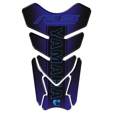 Imagem de Protetor De Tanque Adesivo Moto Yamaha R3 Cor Azul
