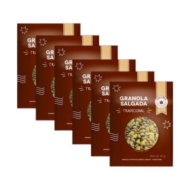 Imagem de Kit 6X: Granola Crispy Tradicional Sachê Miss Croc 140g