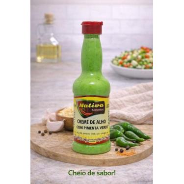 Imagem de CREME DE ALHO COM PIMENTA VERDE 150ml NATIVA - no-brand