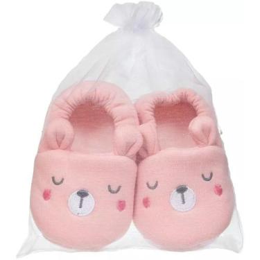 Imagem de Pantufa urso rosa 9 a 12 meses buba, ., UN