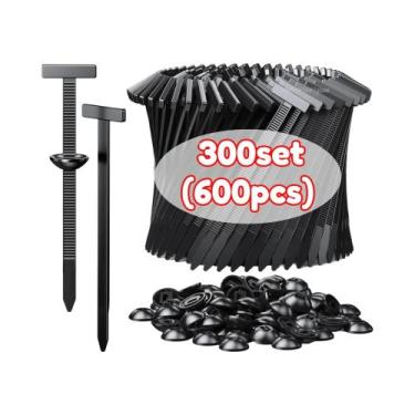 Imagem de Fivela De Nylon Para Fixação De Cabos Em Acampamentos Ao Ar Livre, Par