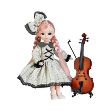 Imagem de Bonecas Articuladas Para Meninas, 30cm, 16 Olhos 3D, Brinquedos Para V