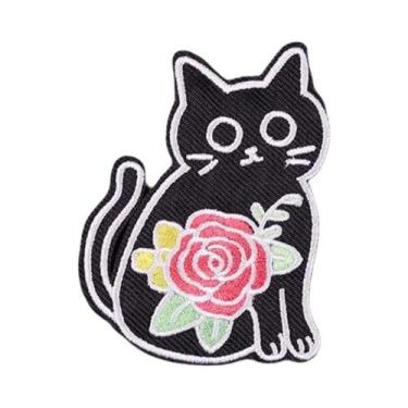 Imagem de Patch Bordado De Raposa De Anime Para Roupa, Adesivo Termocolante DIY,