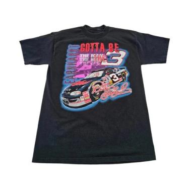 Imagem de Camiseta Masculina Vintage Dos Anos 90 Dale Earnhardt American Locomot