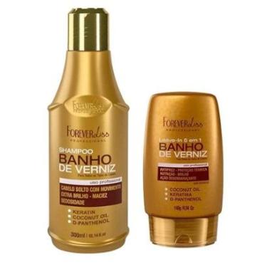 Imagem de 1087FL-Kit Banho de Verniz com Shampoo+Leave-in Forever Liss-Feminino