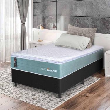 Imagem de Cama Box Lagos Molas Ensacadas Solteirão 96x203 King House