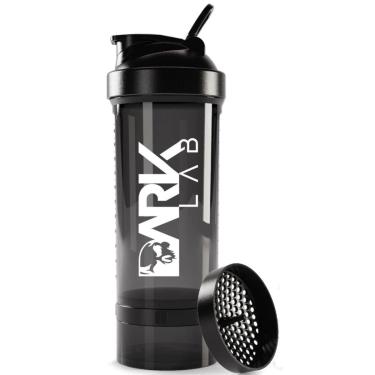 Imagem de Coqueteleira Premium Pro Trio 700ml Preta Dark Lab-Unissex