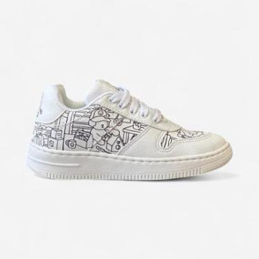 Imagem de Tênis Bobbie Goods Infantil Branco-Masculino