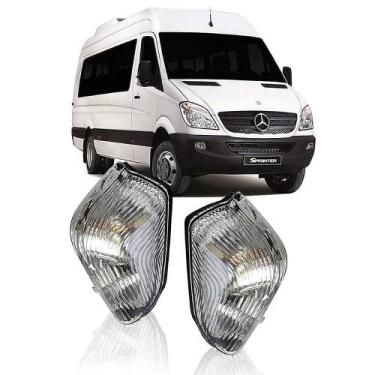 Imagem de Lanterna Seta Retrovisor MB Sprinter 2012/2015 Par - Fitam