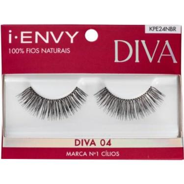 Imagem de Cílios Postiços Diva 04 Fios Naturais Kiss