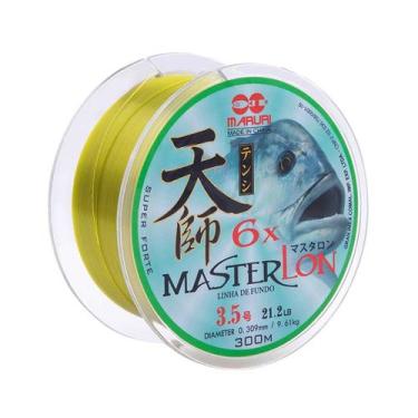 Imagem de Linha maruri master lon 0.33mm 300 metros 24lb - LINHA MARURI MASTERLO