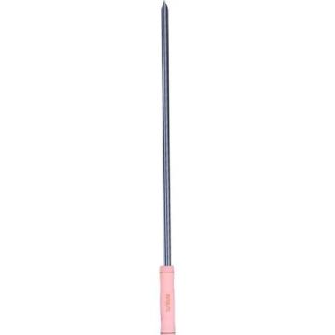 Imagem de Espeto Simples Chapa Galvanizada Cabo de Madeira 65cm Kala