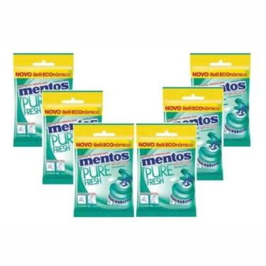 Imagem de Mentos purefresh wintergreen refil C/6 Unidades
