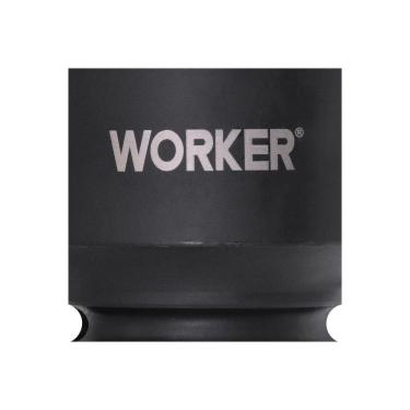 Imagem de Soquete de Impacto Worker 3-4 36mm com Acabamento Fosfatizado em Aço de Molibdênio Bivolt