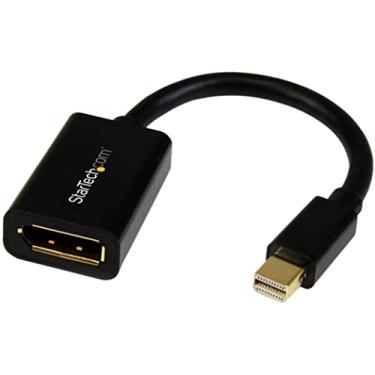 Imagem de StarTech.com Adaptador Mini DisplayPort para DisplayPort - Vídeo UHD 4K x 2K - Conversor Mini DP para DP - Adaptador Mini DisplayPort para DisplayPort 1.2 - PC/Computador para Monitor DP (MDP2DPMF6IN)
