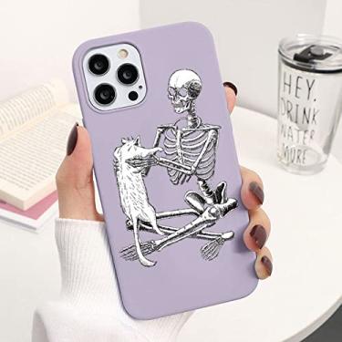 Imagem de Capa de caveira engraçada para Samsung Galaxy A10 A12 A02S A32 A31 A52 A51 A50 A40 A71 A72 S8 S10E S9 S10 S20 FE S21 Capa de TPU Ultra Plus, Kcz, kltbamao, para S8