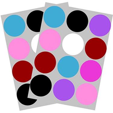 Imagem de 24 Imãs Redondo Cor:Colorido