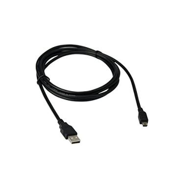 Imagem de Mini cabo USB PC-USB1803 Preto - USB 2.0.1.8 Metros taxa de transferencia de ate 480mbps