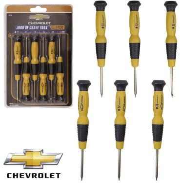 Imagem de Jogo De Chave De Precisao Torx Com 6 Pecas Na Cartela