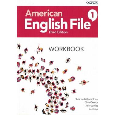 Imagem de American English File 1 Wb - 3Rd Ed