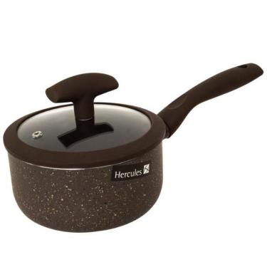 Imagem de Panela Com Tampa 1,5L Marrom Mundial - Hércules