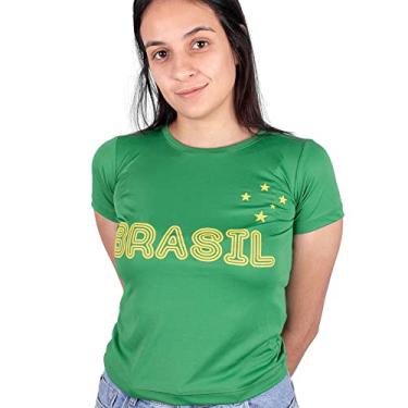 Imagem de Camiseta Wunder Brasil Infantil Verde
