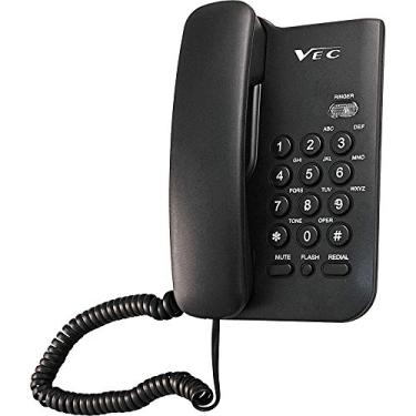 Imagem de Telefone com Bloqueador Vec KXT 3026 Preto